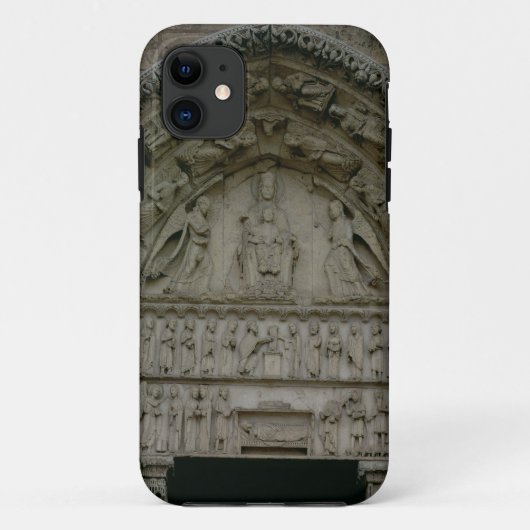 Uitzicht van de tympanum waarin de Madonna en de C Case-Mate iPhone Case (Achterkant)
