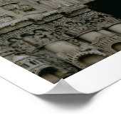 Uitzicht van de tympanum waarin de Madonna en de C Poster (Hoek)