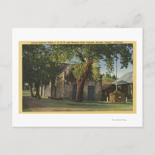 Uitzicht van de Uitdrukkelijke Kantoor Adams Briefkaart (Voorkant)