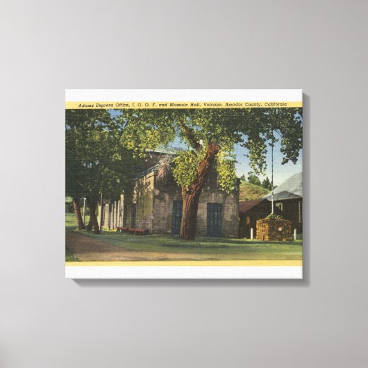 Uitzicht van de Uitdrukkelijke Kantoor Adams Canvas Afdruk (Voorkant)