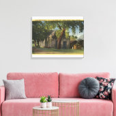 Uitzicht van de Uitdrukkelijke Kantoor Adams Canvas Afdruk (Insitu (Woonkamer))