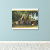 Uitzicht van de Uitdrukkelijke Kantoor Adams Canvas Afdruk (Insitu (Houten vloer))