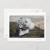 Uitzicht van de Unie voor goederenvervoer over de  Briefkaart (Voorkant / Achterkant)