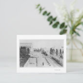 Uitzicht van de Universiteit van WA Campus Entranc Briefkaart (Staand voorkant)