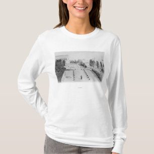 Uitzicht van de Universiteit van WA Campus Entranc T-shirt