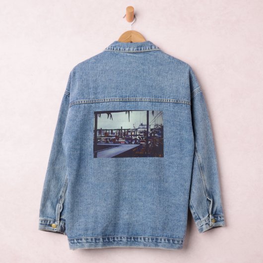 Uitzicht van de valentijns, Harbour Island Denim Jacket (Hangar)