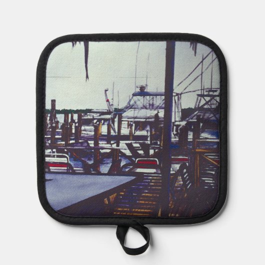 Uitzicht van de valentijns, Harbour Island Pannenlap (Voorkant)