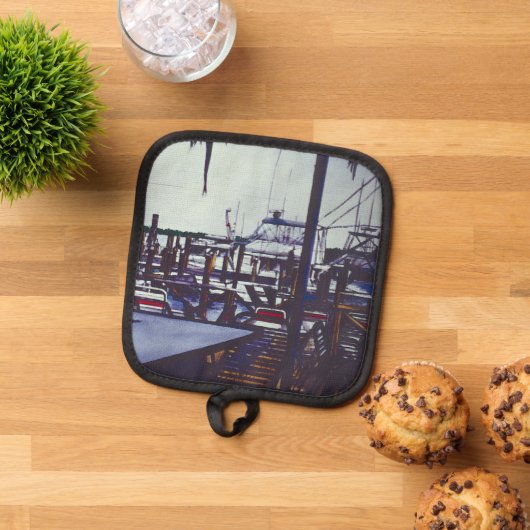 Uitzicht van de valentijns, Harbour Island Pannenlap (Top down)