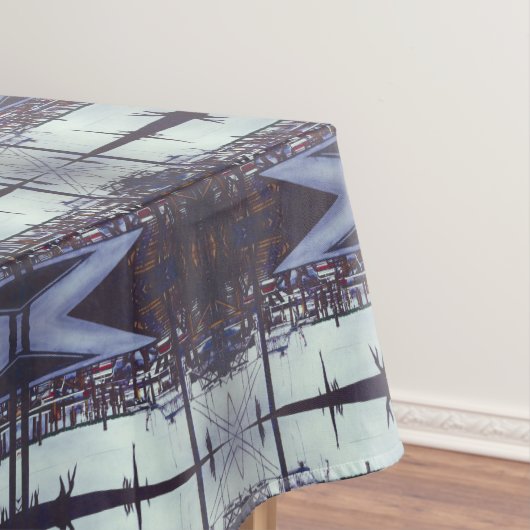 Uitzicht van de valentijns, Harbour Island Tafelkleed (Voorbeeld)