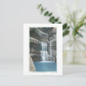 Uitzicht van de vallei van de gordijn briefkaart (Staand voorkant)