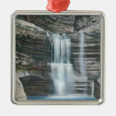 Uitzicht van de vallei van de gordijn metalen ornament (Voorkant)