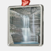 Uitzicht van de vallei van de gordijn metalen ornament (Links)