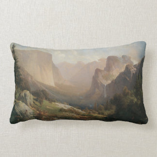 Uitzicht van de vallei van Yosemite Lumbar Pillow Kussen