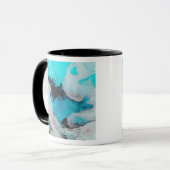 Uitzicht van de valse kleur Polynya (open water) Mok (Voorkant links)