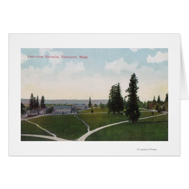 Uitzicht van de Vancouver-barakken (Voorkant Horizontaal)