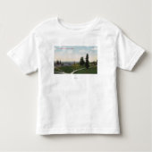 Uitzicht van de Vancouver-barakken Kinder Shirts (Voorkant)