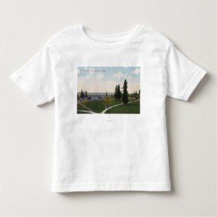 Uitzicht van de Vancouver-barakken Kinder Shirts