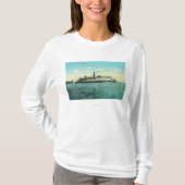 Uitzicht van de veerboot Oakland T-shirt (Voorkant)