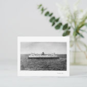 Uitzicht van de veerboot Quinault Briefkaart (Staand voorkant)