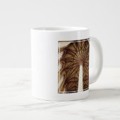 Uitzicht van de ventilatorvaulting van het plafond grote koffiekop (Voorkant rechts)