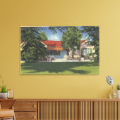Uitzicht van de verblijfplaats van Robert Taylor Canvas Afdruk (Insitu (Woonkamer))