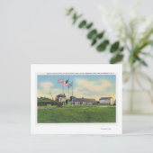 Uitzicht van de vergaderzaal van de heer William J Briefkaart (Staand voorkant)