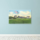 Uitzicht van de vergaderzaal van de heer William J Canvas Afdruk (Insitu (Houten vloer))