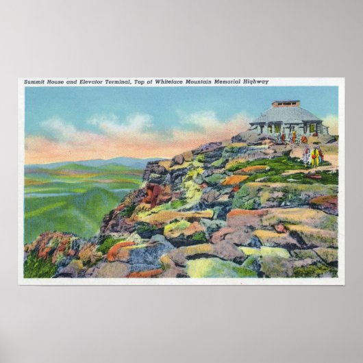 Uitzicht van de vergaderzaal van de top, Elevator  Poster (Voorkant)