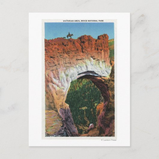 Uitzicht van de Victoriaans Arch Briefkaart (Voorkant)