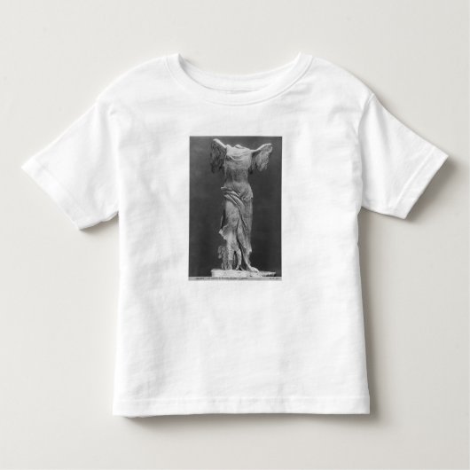 Uitzicht van de Victory Samothrace in het museum v Kinder Shirts (Voorkant)