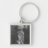 Uitzicht van de Victory Samothrace in het museum v Sleutelhanger (Voorkant)