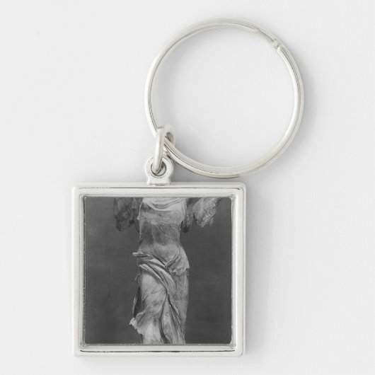 Uitzicht van de Victory Samothrace in het museum v Sleutelhanger (Voorkant)