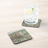 Uitzicht van de Villa Farnese en de tuinen, uit 'C Bier Onderzetter (Rechterzijde)