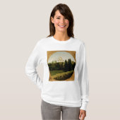 Uitzicht van de Villa Medici, Rome T-shirt (Voorkant volledig)