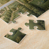 Uitzicht van de villa van King Guillaume van Wurt Legpuzzel (Zijkant)