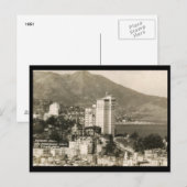 Uitzicht van de Vintage van San Francisco Briefkaart (Voorkant / Achterkant)