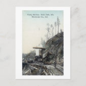 Uitzicht van de vliegmachine, South Fork Elk, CA Briefkaart (Voorkant)