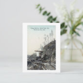 Uitzicht van de vliegmachine, South Fork Elk, CA Briefkaart (Staand voorkant)