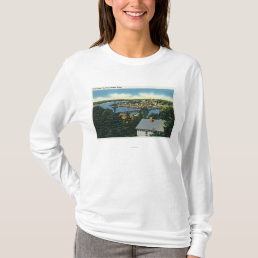 Uitzicht van de voetbrug t-shirt (Voorkant)