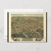 Uitzicht van de vogelsoort Massillon Stark County  Briefkaart (Voorkant / Achterkant)