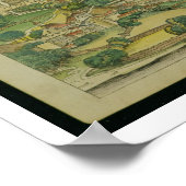 Uitzicht van de vogelsoort Salzburg van de Neurenb Poster (Hoek)