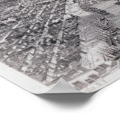 Uitzicht van de vogelsoort van New Orleans Poster (Hoek)