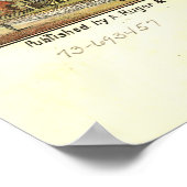 Uitzicht van de vogelsoort van New Ulm, Minnesota  Poster (Hoek)