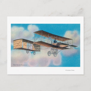 Uitzicht van de Voisin BiplaneFrankrijk Briefkaart
