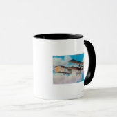 Uitzicht van de Voisin BiplaneFrankrijk Mok (Voorkant rechts)