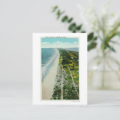 Uitzicht van de voorkant van de luchthaven briefkaart (Staand voorkant)