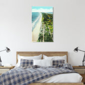 Uitzicht van de voorkant van de luchthaven canvas afdruk (Insitu (Slaapkamer))