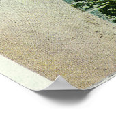 Uitzicht van de voorkant van de luchthaven poster (Hoek)