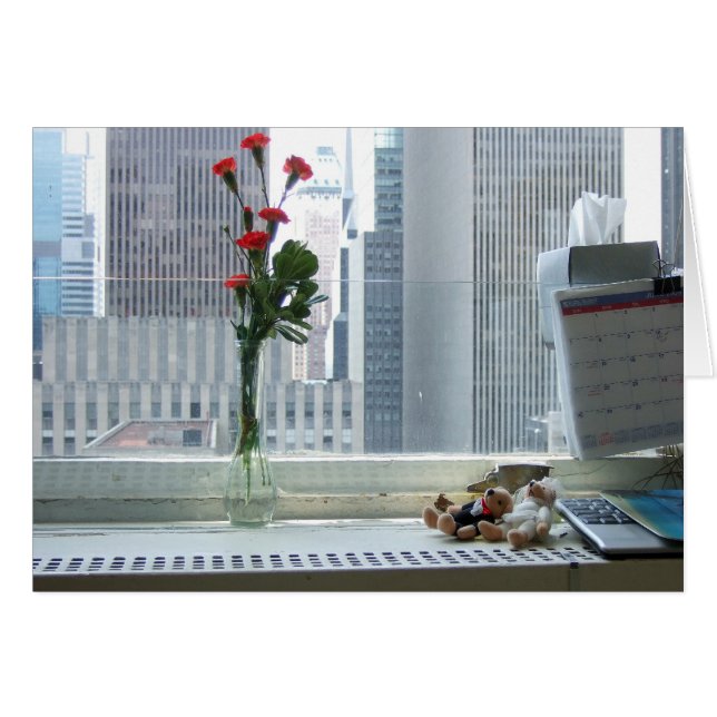 Uitzicht van de voorzitter van mijn tandarts, 5x7 (Voorkant Horizontaal)