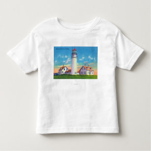 Uitzicht van de vuurtoren van het hoogland kinder shirts